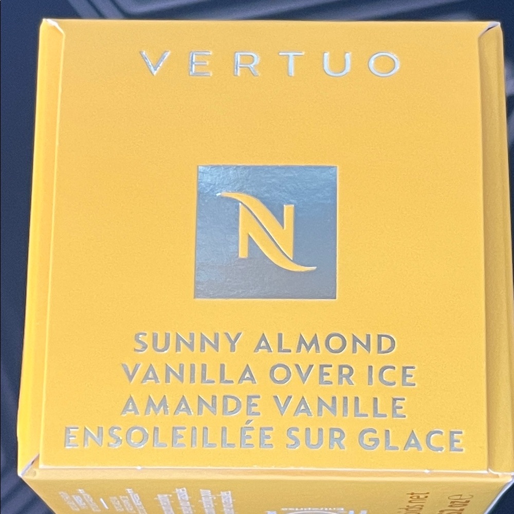 Nespresso Vertuo Limited Edition Sunny Almond Vanilla Over Ice (1 Sleeve)